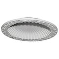 Dwellingdesigns 39.38 in. OD x 31.12 in. ID x 4.12 in. D Milton Recessed Mount Ceiling Dome DW69041